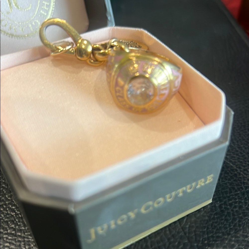 Juicy Couture Limited Edition Pink Class Ring